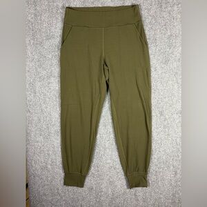 Lululemon Align High Rise Joggers Olive Green Size 10